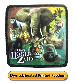 Dye-sublimated and Printed Patches
